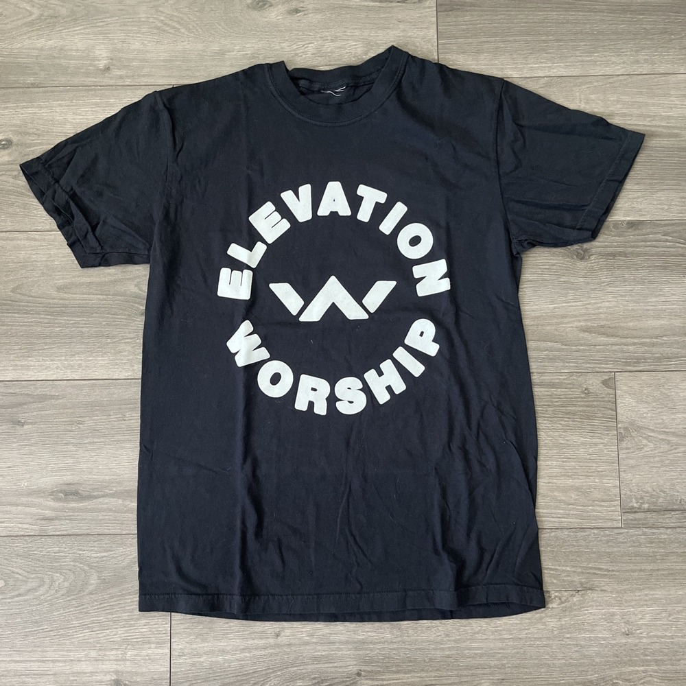 Elevation Worship Mens M T Shirt Black Short Sleeve